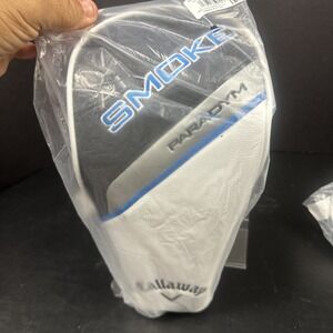 NEW Callaway Golf Paradym Ai Smoke White/Black/Blue Driver Headcover